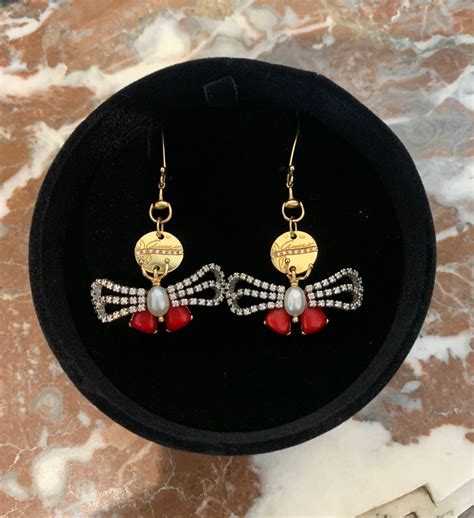 boucle d'oreille gucci perle|Boucles d'Oreilles Fashion .